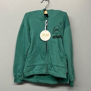 Kira aloha shark hoodie size 2